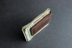 Magnetic Leather Money Clip - Cowhide with Secure Design - Sierra Leather Co.