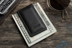 Magnetic Leather Money Clip - Cowhide with Secure Design - Sierra Leather Co.