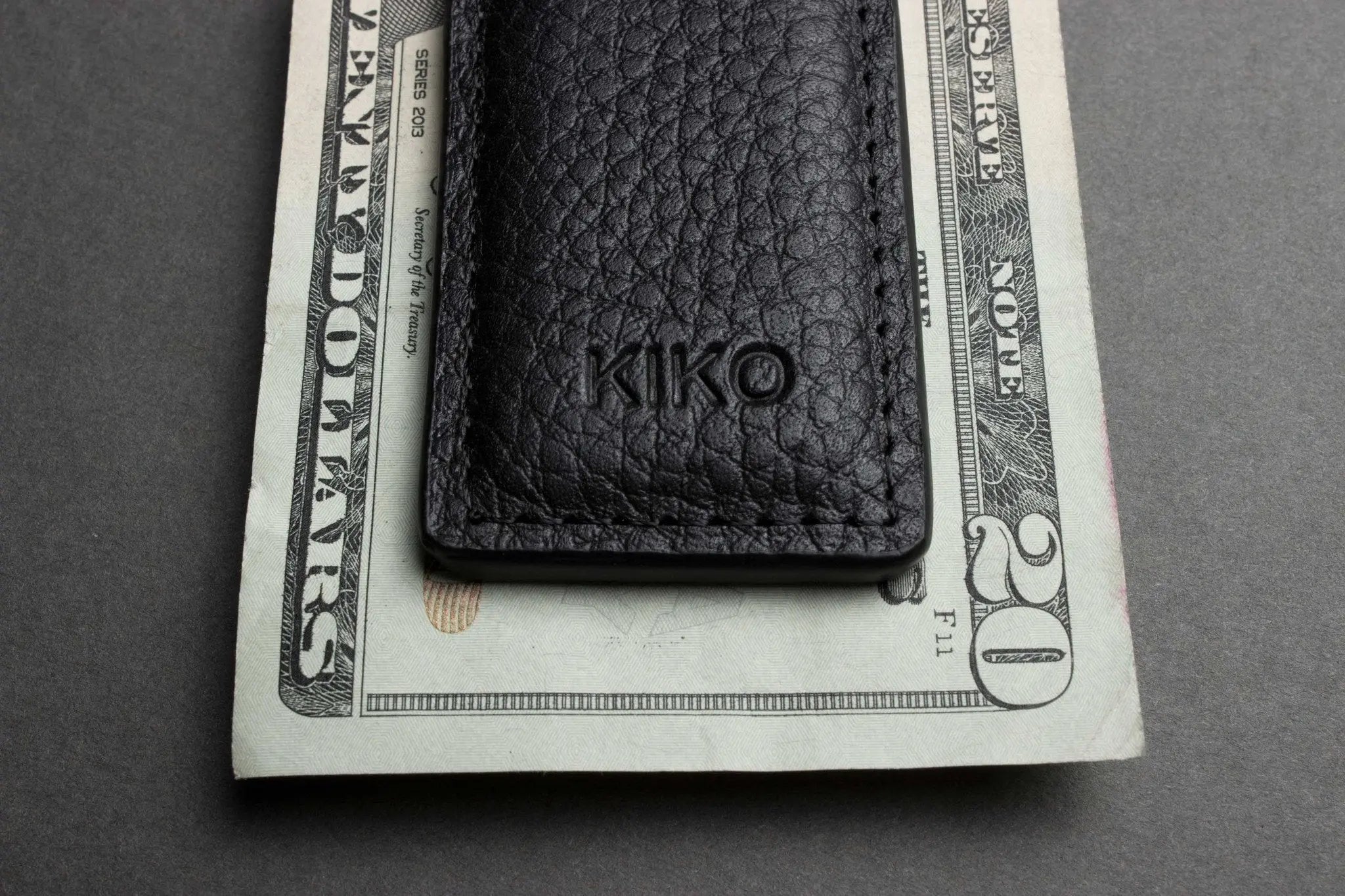 Magnetic Leather Money Clip - Cowhide with Secure Design - Sierra Leather Co.