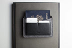 Full-Grain Leather Passport Holder with Card Slots - Sierra Leather Co.