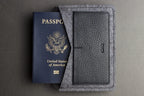 Full-Grain Leather Passport Holder with Card Slots - Sierra Leather Co.