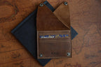 Wing Fold Card Case – Handcrafted Leather Minimalist Wallet - Sierra Leather Co.