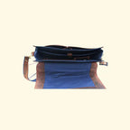 Buffalo Canvas Leather Messenger Bag - Laptop Crossbody - Sierra Leather Co.