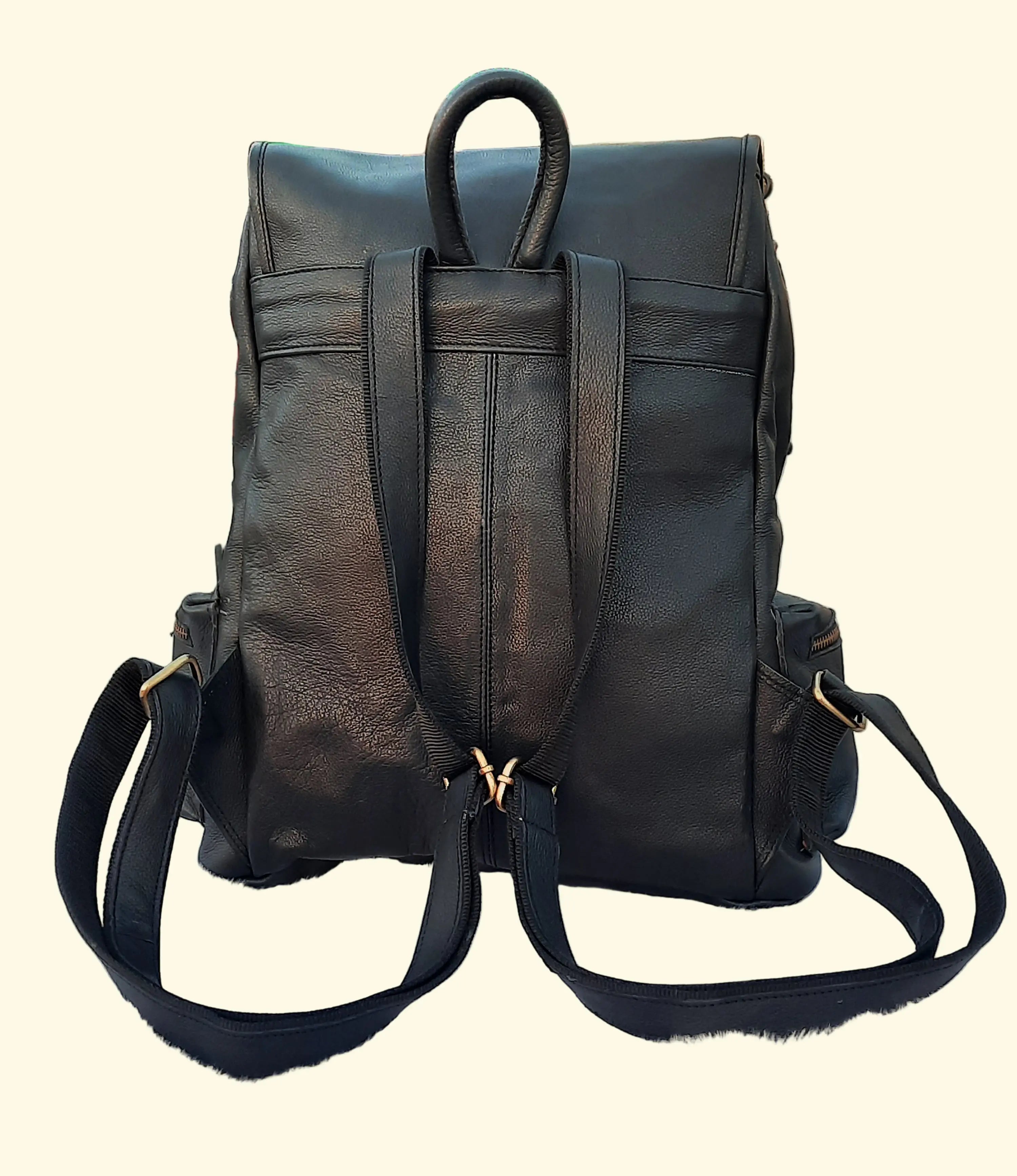 Leather Backpack – Handmade 15.5 Inch Unisex Backpack - Sierra Leather Co.