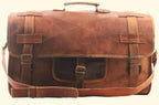 Retro Leather Carry-On Duffle Bag - Sierra Leather Co.