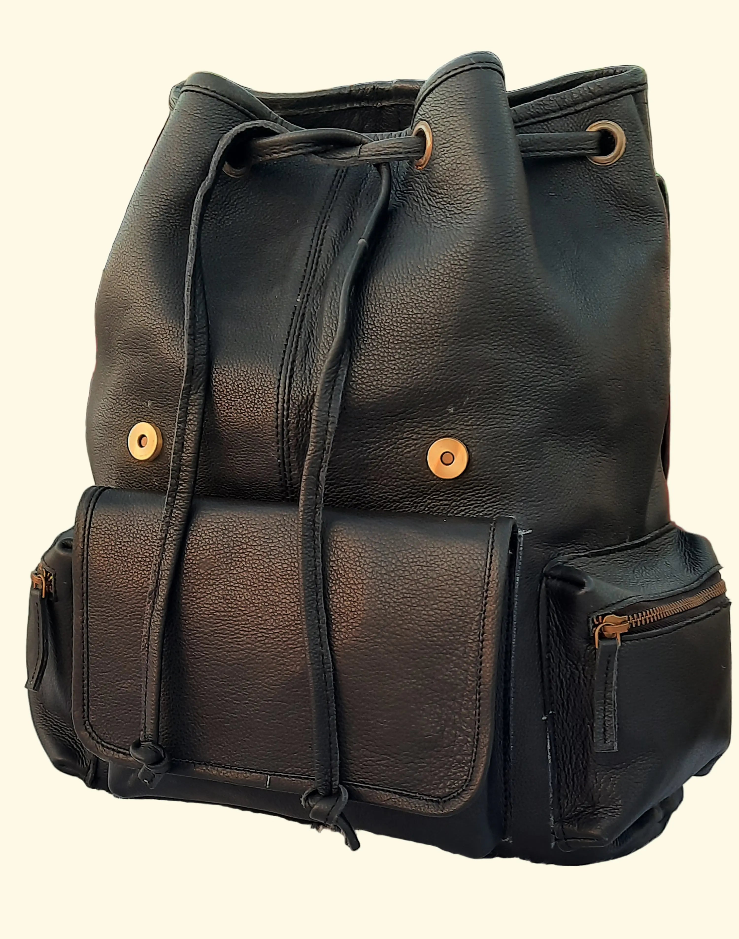Leather Backpack – Handmade 15.5 Inch Unisex Backpack - Sierra Leather Co.