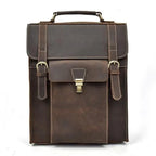 Vali Vintage Leather Backpack - Handcrafted Rucksack - Sierra Leather Co.