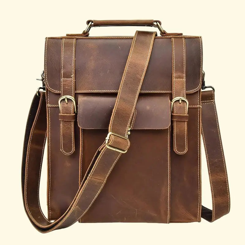 Vali Vintage Leather Backpack - Handcrafted Rucksack - Sierra Leather Co.