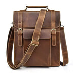 Vali Vintage Leather Backpack - Handcrafted Rucksack - Sierra Leather Co.