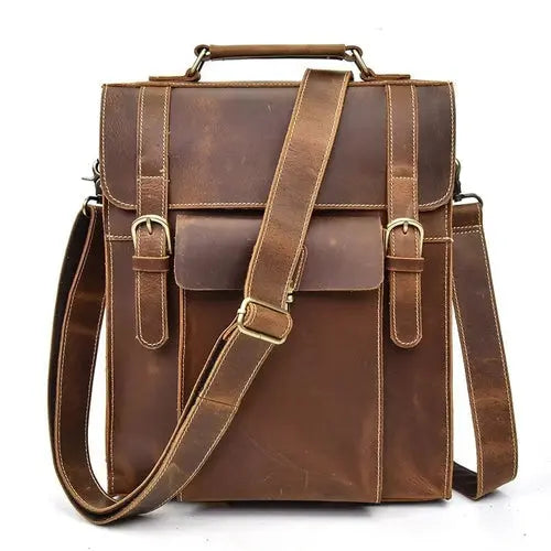 Vali Vintage Leather Backpack - Handcrafted Rucksack - Sierra Leather Co.