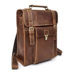 Vali Vintage Leather Backpack - Handcrafted Rucksack - Sierra Leather Co.