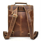 Vali Vintage Leather Backpack - Handcrafted Rucksack - Sierra Leather Co.