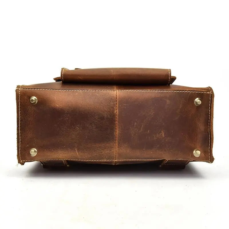 Vali Vintage Leather Backpack - Handcrafted Rucksack - Sierra Leather Co.